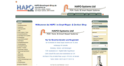 Desktop Screenshot of hapo-smartrepair-shop.de